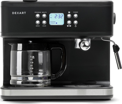 DX-1341 HomeBarista 3-in-1 Filtre Kahve ve Espresso Makinesi