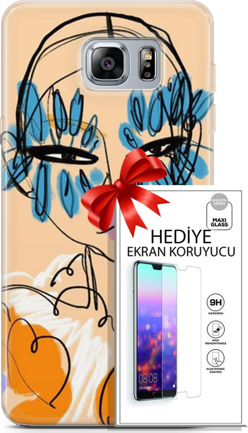 Samsung Galaxy Note 5 Kılıf Orijinal Seri Soul 24 Uzakdoğulu Darbe Emici Kılıf + Ekran Koruyucu