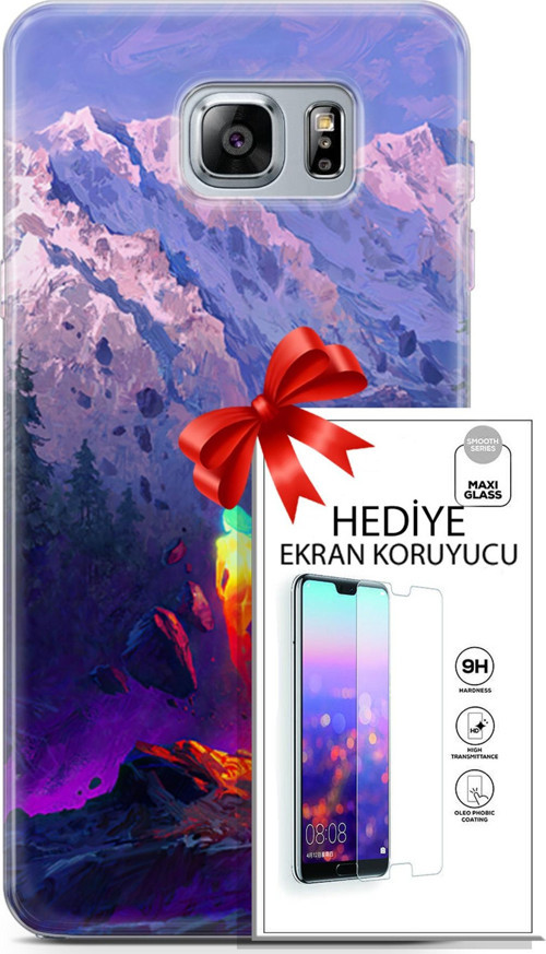 Samsung Galaxy Note 5 Kılıf Orijinal Seri Neo 24 Örümcek Adam Darbe Emici Kılıf + Ekran Koruyucu