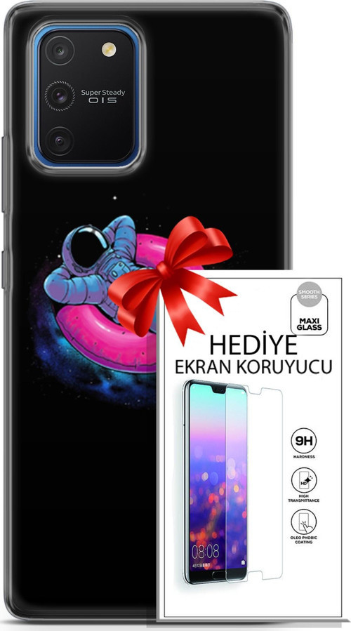Samsung Galaxy S10 Lite Kılıf Orijinal Seri Neo 09 Darkseid Uv Kılıf Ve Ekran Koruyucu