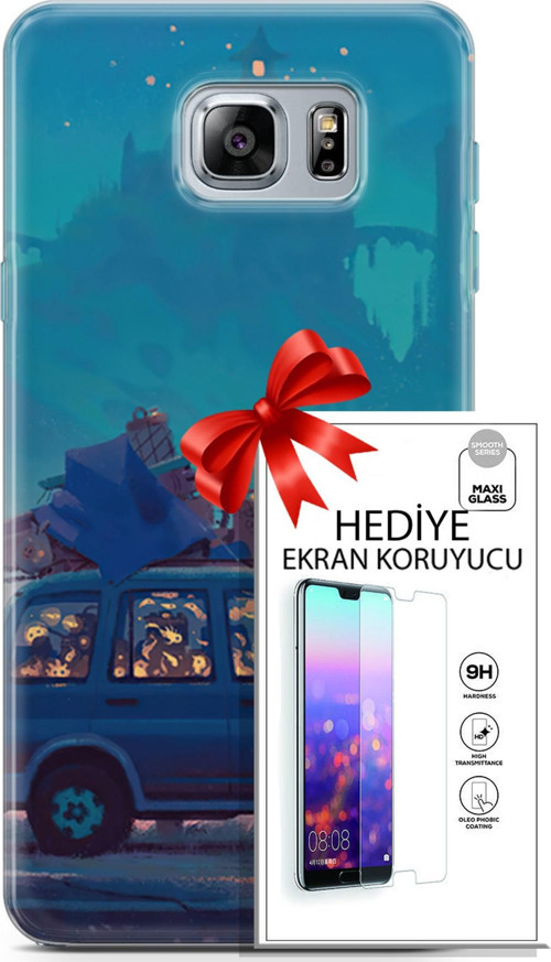 Samsung Galaxy Note 5 Kılıf Orijinal Seri Neo 10 Thanos Full Hd Kılıf + Ekran Koruyucu