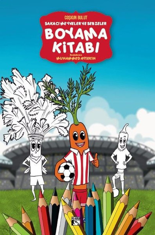 Boyama Kitabı - Şakacı Meyveler ve Sebzeler