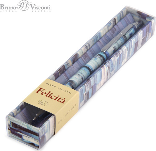 Tükenmez Kalem "Felicita" 0.7mm Metal Gövde Kutulu