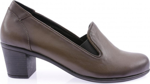 Kadın Lastik Detaylı Topuklu Comfort Ayakkabı Yeşil 2122672
