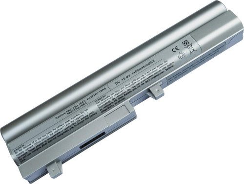 Toshiba NB205Uyumlu Notebook Bataryası Pili - Silver - 6 Cell