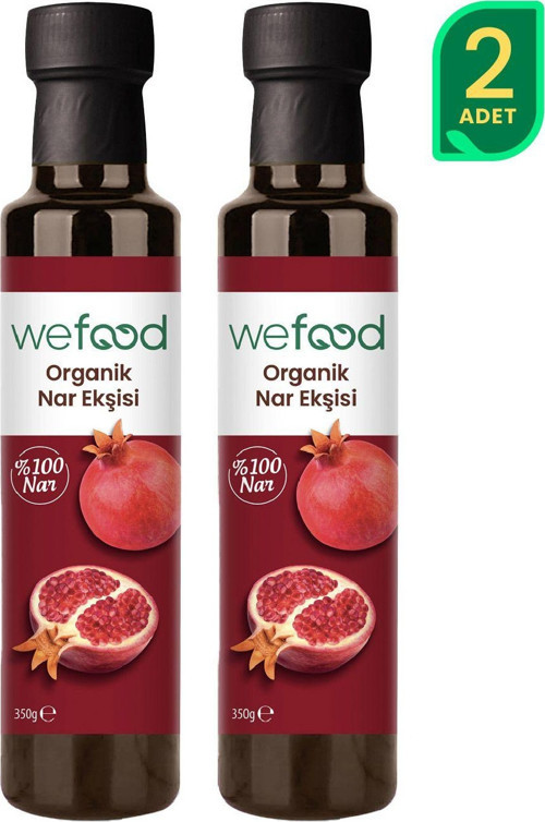 Organik Nar Ekşisi 350 Gr 2'Li