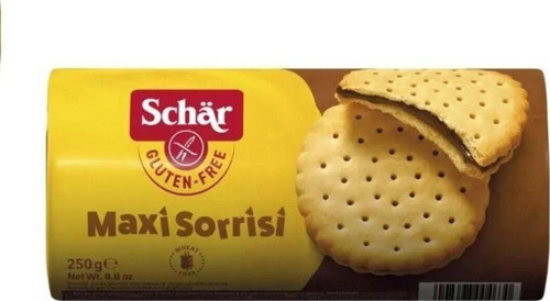 Maxi Sorrisi 250G – Glutensiz Kakao Kremalı Bisküvi