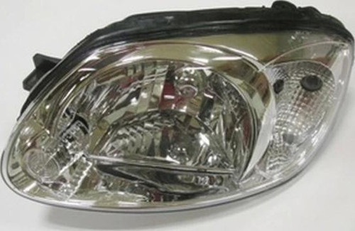 2003-2005 Hyundai Accent Admire Far Lambası Sol Elektrikli-Motorsuz Beyaz Sinyalli (H4) (Ayfar) (Ade