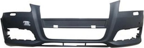 2009-2012 Audi A3 Ön Tampon Gri (Sis-Panjur Delikli-Sensör Delikli-Far Yıkama Delikli) (Tw) (Adet) (