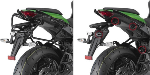 PLXR4100 KAWASAKI Z 1000 SX (11-19) Yan Çanta Taşıyıcı