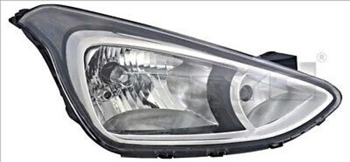 İ10 2013 2019 Far Sağ Elektrikli Siyah H4 Py21W W5W (Oem No:92102B9000)