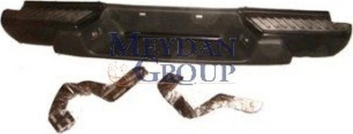 2007-2012 İsuzu D Max Pıck Up- Arka Tampon Siyah(Üstü Plastikli)(Bağlantı Ayakları İle Birlikte) (Ad