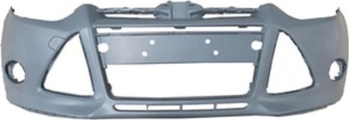 2012-2014 Ford Focus Sdhb Ön Tampon Gri (Astarlı Sis-Panjur-Delikli Sensör Deliksiz Tyg) (Adet) (Oem