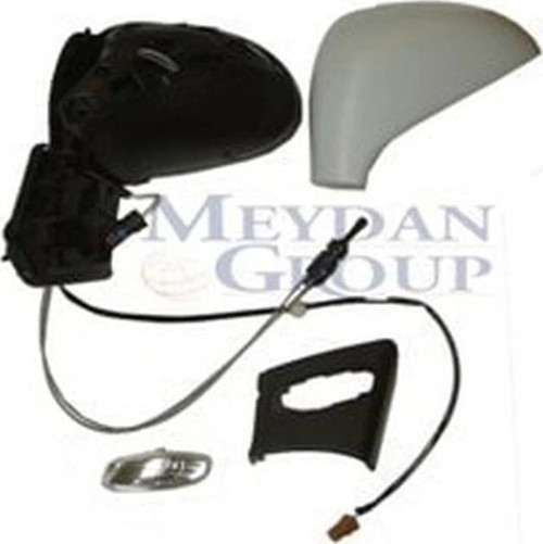 2006-2012 Peugeot 207 Kapı Aynası Sol Manuel-Sinyalli-Gri Kapaklı 2+2 Fişli (Famella) (Adet) (Oem No