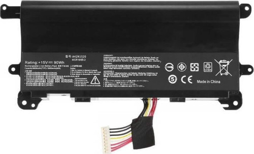 Asus A42N1520 Notebook Bataryası Pili - Ver.1 (8 Cell)