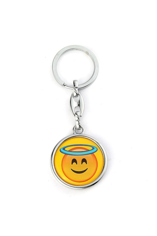 Melek Figürlü Emoji Anahtarlık ''Newlifepromosyon'' Mdl186