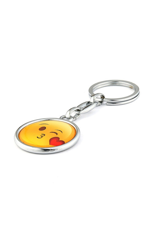 Göz Kırpan Figürlü Emoji Anahtarlık ''Newlifepromosyon'' Mdl187