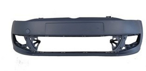 2010-2014 Volkswagen Polo 6 Ön Tampon Siyah (Sis-Panjur Delikli-Far Yıkama Deliksiz Bfn) (Adet) (Oem