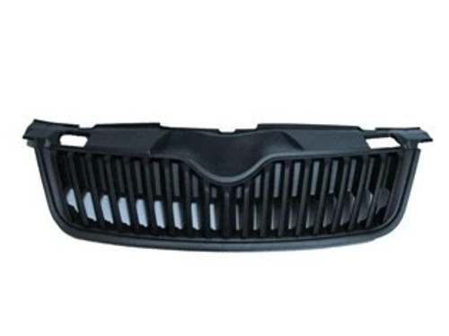 Skoda Fabıa- 10/15; Ön Panjur Siyah (Tüv)(Tyg) (Oem No: 5J0853668B9B9)