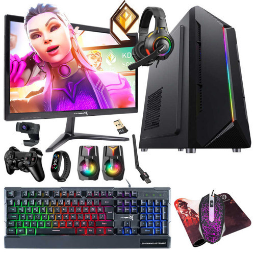 Tx5352 i7 2600 8GB Ram 256GB SSD 4GB Ekran Kartı 19.5 inç Monitör Oyun Hazır Sistem