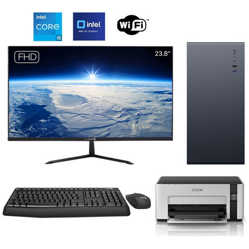 Tx6141 i5 4440 16GB Ram 512GB SSD 23.8 inç FHD Monitör WiFi + YAZICI Ofis Hazır Sistem
