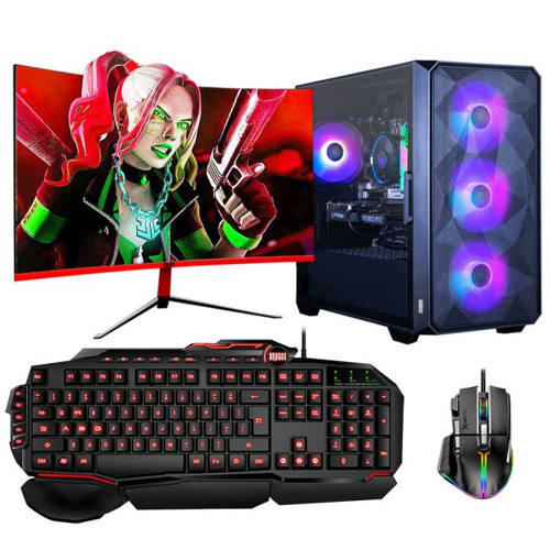 DRx6790 i5 10400F 16GB Ram 512GB M.2 NVMe SSD 12GB RTX3060 27 inç 165Hz Curved Oyun Hazır Sis