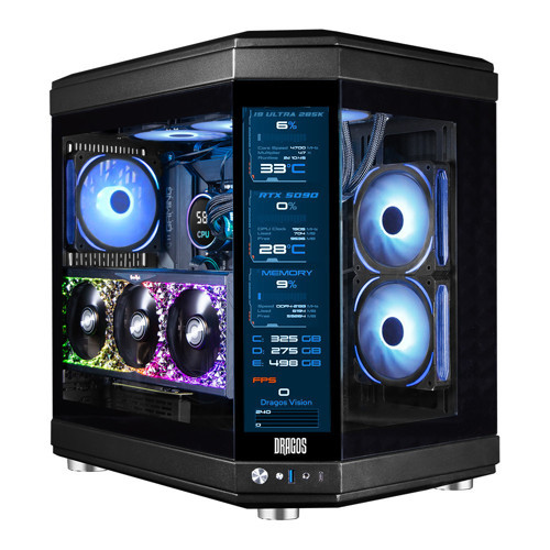 DRx7394 Ryzen 7 9800X3D 64GB DDR5 2TB M.2 NVMe SSD 12GB RTX5070 Hazır Sistem