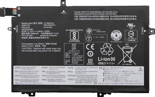 Lenovo L17M3P54 Notebook Bataryası Pili