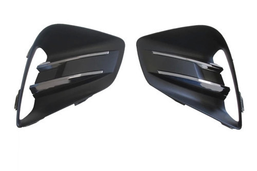Renault Clıo- 5- Hb- 20/23; Sis Lamba Kapağı Sağ/Sol Set (2 Parça) Sis Deliksiz Nikelajlı (Oem No: 2