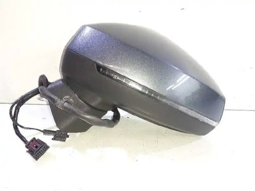 Vw A3 2013-2020 Dış Dikiz Aynası Sol Otomatik Katlamalı - Astarlı (Hatchback) (12 Pın) (Oem No:8V185