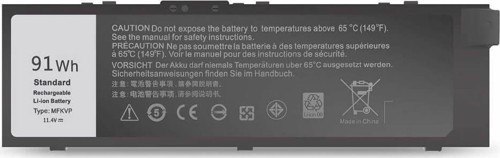 Dell 0FNY7 Notebook Bataryası Pili