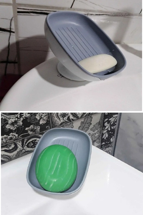 Büro Ev Ofis Banyo Mutfak Düzeni için Çift Kademe Giderli Lotus Katı Sabunluk