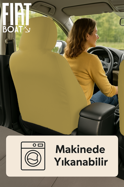 Fiat / Tofaş Tipo ile uyumlu oto koltuk kilifi fit yapisi ile aracinizin havasini degistirir 7