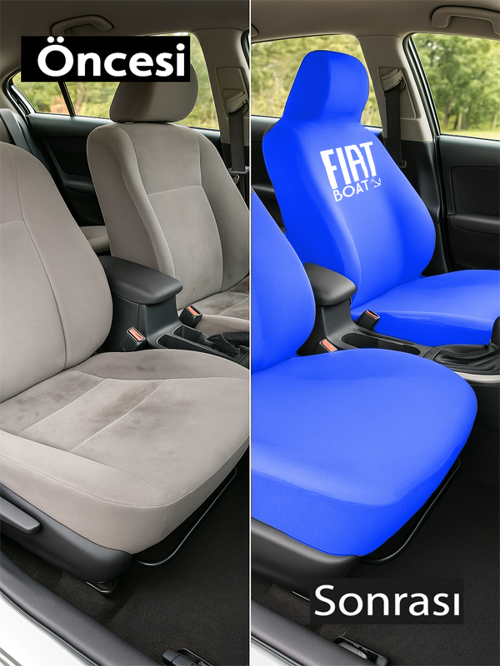 Fiat / Tofaş Tipo ile uyumlu oto koltuk kilifi fit yapisi ile aracinizin havasini degistirir 3
