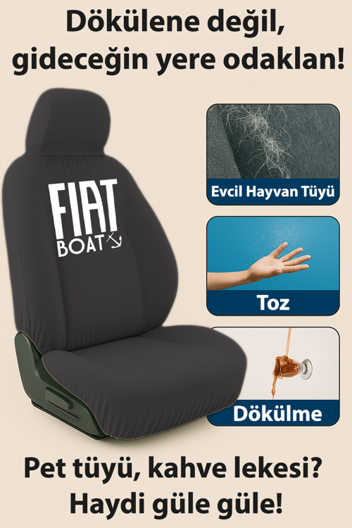 Fiat / Tofaş Tipo ile uyumlu oto koltuk kilifi fit yapisi ile aracinizin havasini degistirir 6