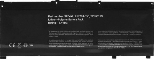 Hp Pavilion 15-cb, 15-cb000, 15-cx, 15-cx0000, SR03XL, SR04XL Notebook Bataryası Pili