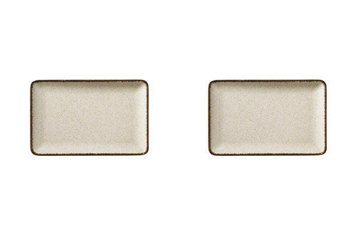 Moderna Düz Tabak Tarçın 2 Parça 18x13cm TAN18X13DUS2730P02