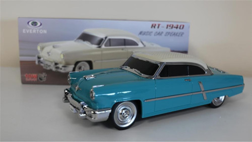 RT-1940 Zümrüt Bluetooth Fm-Usb-Tf-Aux Şarjlı Nostaljik Radyo