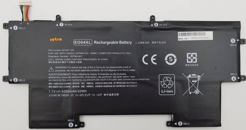 Hp HSTNN-I73C Uyumlu Notebook Bataryası Pili - Ver.1 (Beyaz Soket)