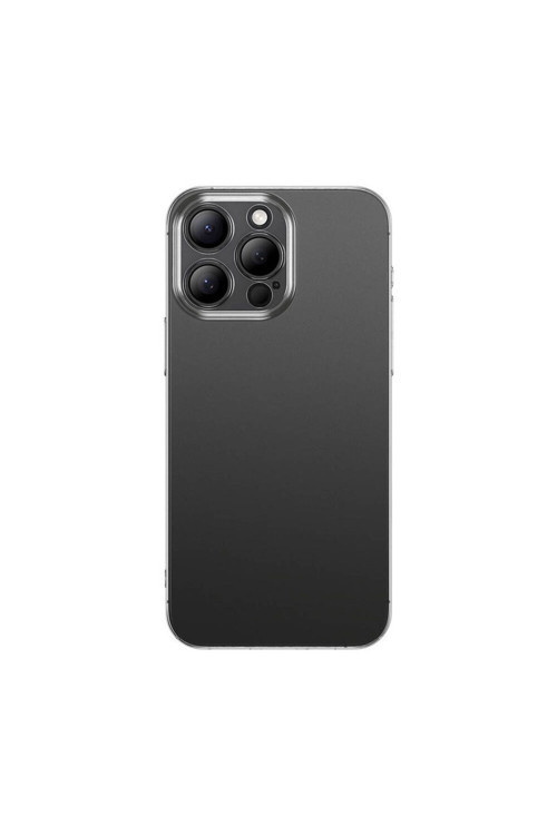 Apple İphone 14 Pro Kılıf Toz Önleyici Zore Helo Kapak-Şeffaf