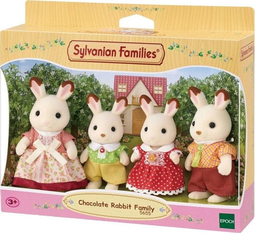 5655 Sylvanian Families Çikolata Kulaklı Tavşan Ailesi +3 Yaş