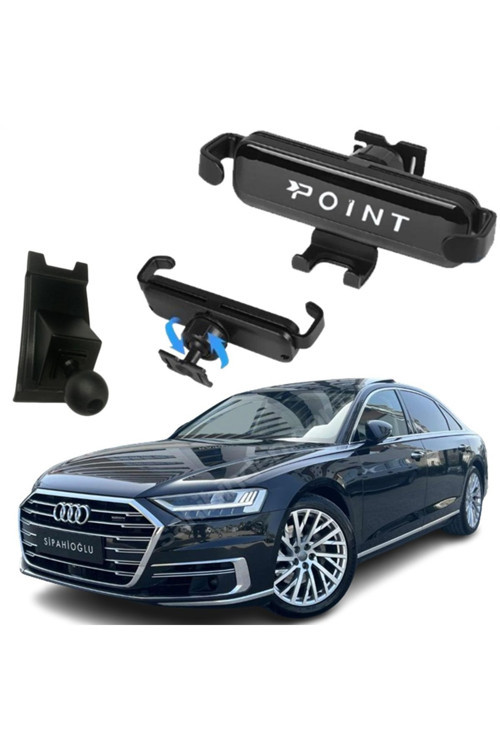 Audi A8 Araca Özel Cep Telefon Tutacağı Robotik Oynar Başlıklı 2018 - 2023 Arası Profesyonel Ürün