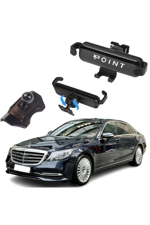 Mercedes S Araca Özel Cep Telefon Tutacağı Robotik Oynar Başlıklı 2013-2019 Arası Profesyonel Ürün