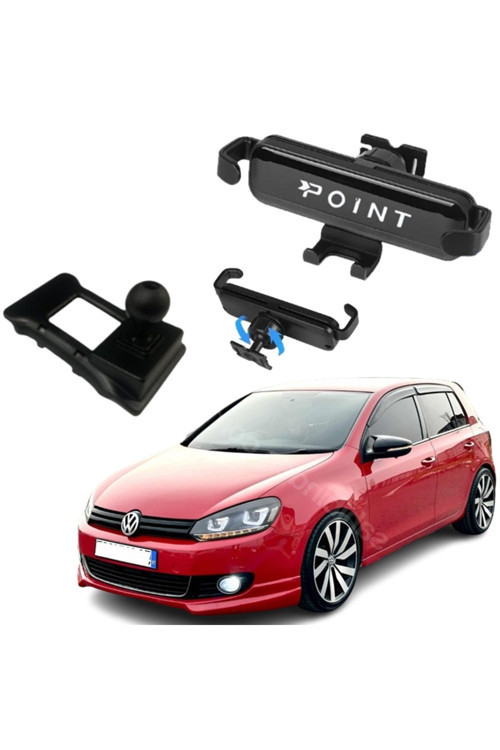 Vw Golf 6 Araca Özel Cep Telefon Tutacağı Robotik Oynar Başlıklı 2009 - 2012 Arası Profesyonel Ürün
