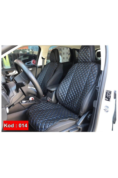 Peugeot 206 Stw 1998-2012 Arası Ön Iki Lüks Koltuk Minderi Mnd014