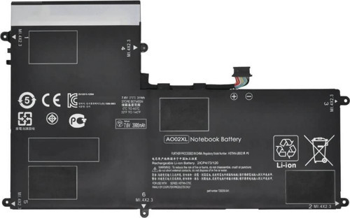 Hp HSTNN-UB5O Tablet Bataryası Pili