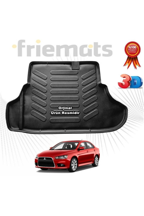 Mitsubishi Lancer 3D Bagaj Havuz Paspası 2008-2015 Arası Frimats
