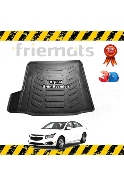 Chevrolet Cruze Sedan 3D Bagaj Havuz Paspası 2009 Sonrası