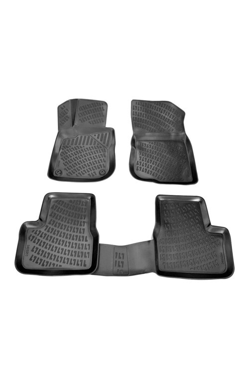Peugeot 208 3D Paspas Havuzlu Hb 2012 - 2020 Arası Siyah 4 Parça Set
