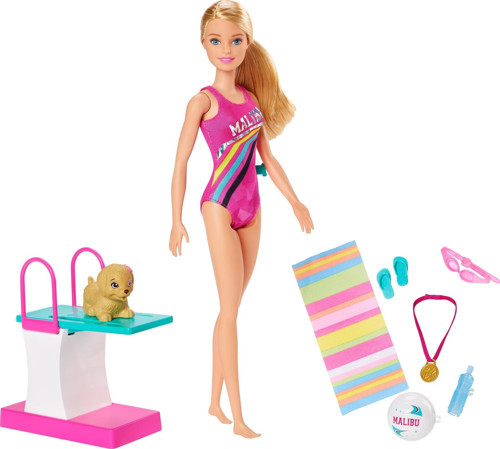 Seyahatte Yüzücü Barbie Oyun Seti GHK23